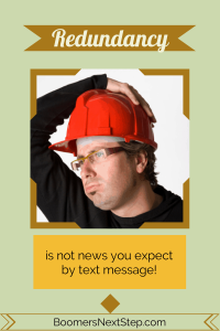 Man wearing construction helmet