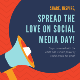 Spread the love on social media day