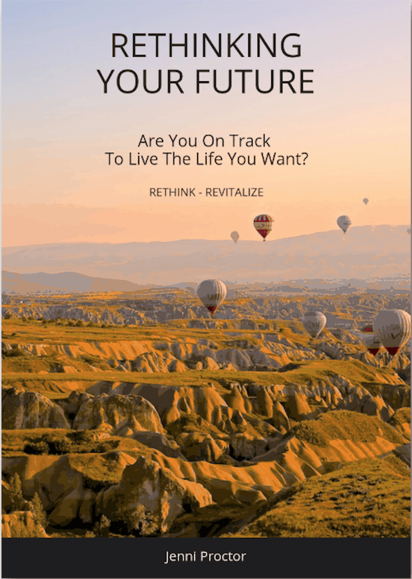 Preparing for retirement book called Rethinking Your Future
