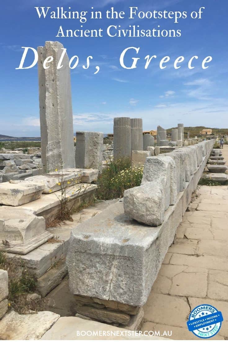 Walking in the Footsteps of Ancient Civilisations in Delos, Greece