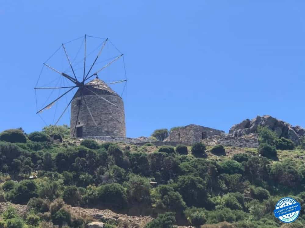 Windmill in Naxos