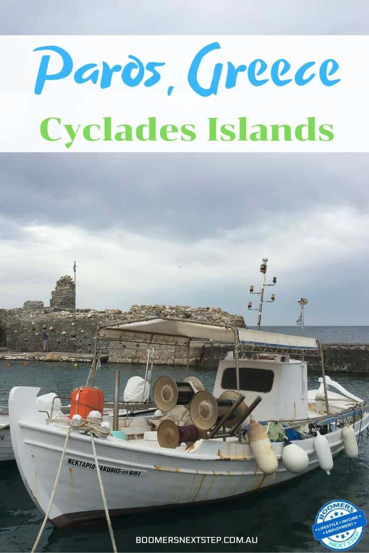 Young-at-Heart travels to Paros, Greece of Cyclades Islands. We visited the old town of Parikia Paros and Naoussa with its charming fishing port.