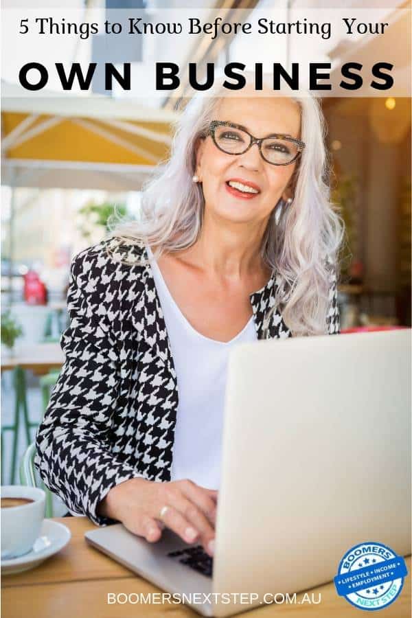 5 things to know before starting your own business
