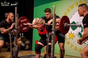 Marion Baird powerlifting