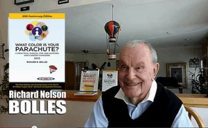 Richard Nelson Bolles author of What Color is your Parachute