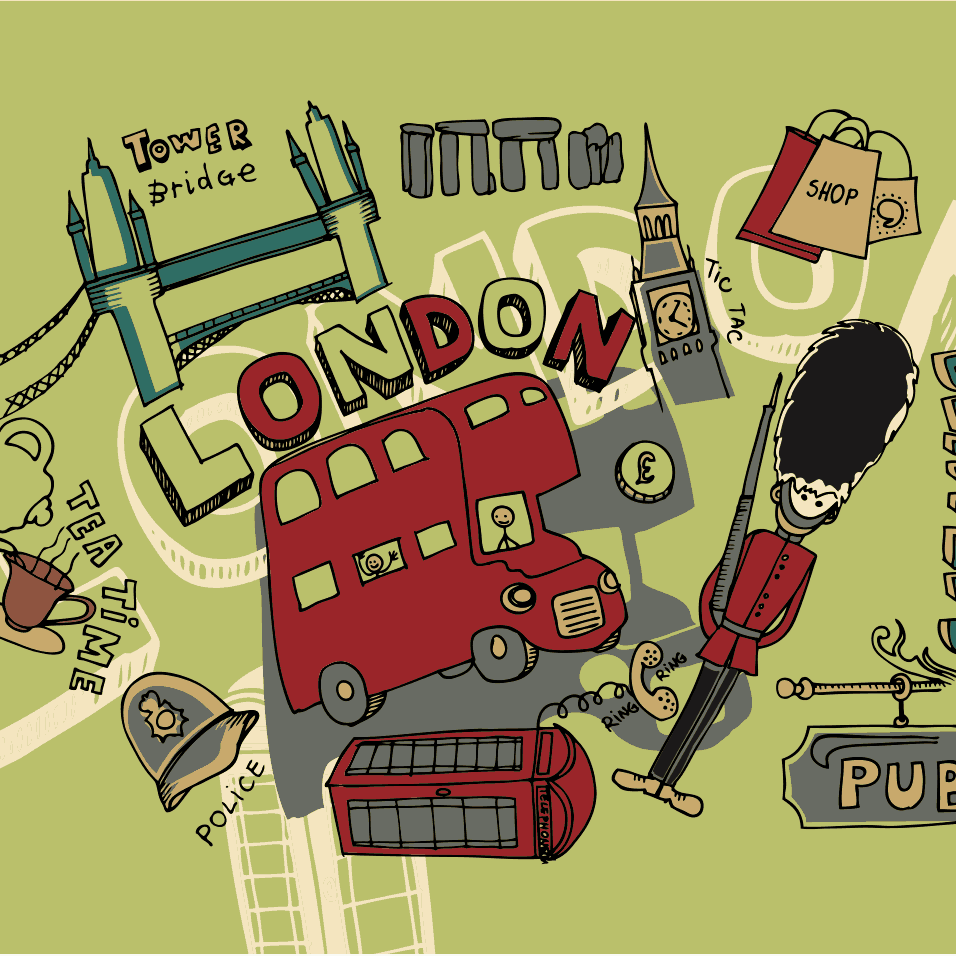 Graphic representing London