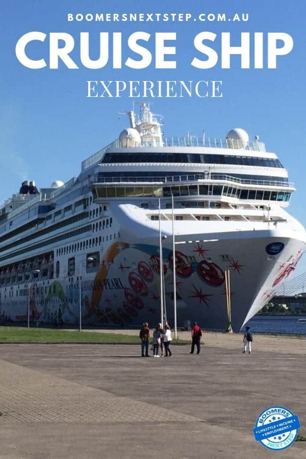 Cruise ship travel experience