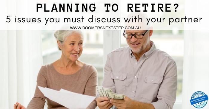 Retirement Plan should be discussed with partner