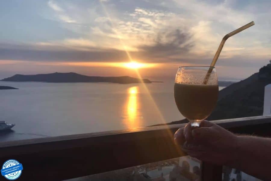 Santorini Greece Sunset